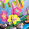 Bulk 60 Ct. Decorative Coconut Cups with Polyester Flower Image 2