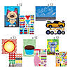 Bulk 60 Pc. Mini Sticker Scene Assortment Kit Image 1