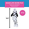 Bulk 72 Pc. Long Arm Black, White & Brown Stuffed Dogs Image 2