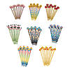 Bulk 72 Pc. Pencils with Assorted Pencil Top Erasers Image 1