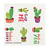 Bulk 72 Pc. Valentine Cactus Temporary Tattoos Image 1