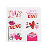 Bulk 72 Pc. Valentine&#8217;s Day XOXO Love Temporary Tattoos Image 1