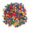Bulk 800 Pc. Bright Rainbow Craft Buttons Image 1