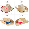 Bulk 96 Pc. Adults Western Hat Assortment Kit Image 1