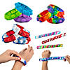 Bulk 96 Pc. Lotsa Pops Popping Toys Bracelet Assortment Image 1