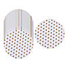 Bulk 96 Pc. Small Gold Dot Serving Paper Liners Image 1