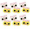 Bulk Adults Sunflower & Daisy Sunglasses with Groovy Card for 48 Image 1