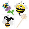 Bulk Bumble Bee Activity & Craft Kit Assortment - Makes 48 Image 1