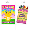 Bulk Easter Activity Books & Crayons Kit for 144 Image 1