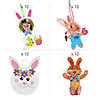 Bulk Easter Bunny Craft Kit Assortment - Makes 48 Image 1