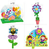 Bulk Friendly Flowers Craft Kit Assortment - Makes 48 Image 1