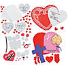 Bulk Inspirational Valentine Craft Kit Assortment - Makes 60 Image 1