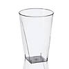 Bulk Kaya Collection 10 oz. Clear Square Bottom Plastic Cups - 500 Pc. Image 1