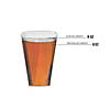 Bulk Kaya Collection 8 oz. Clear Square Plastic Cups - 336 Pc. Image 3