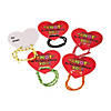 Bulk Knot Bracelet Valentine Exchanges with Card for 72 Image 1