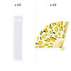 Bulk Lemon Printed Hand Fan Favor Kit for 48 Image 1