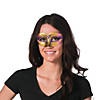 Bulk Mardi Gras Gold Masks - 72 pcs. Image 1