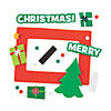 Bulk Merry Christmas Picture Frame Magnet Craft Kit - Makes 50 Image 1