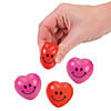 Bulk Mini Heart Stress Toys - 144 Pc. Image 1