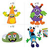 Bulk Monster Character Craft Kit Assortment - Makes 48 Image 1