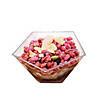 Bulk Premium 3.5 oz. Clear Star Disposable Plastic Dessert Cups - 288 Pc. Image 1