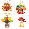 Bulk Religious Thanksgiving Turkey Craft Kit Assortment - Makes 48 Image 1