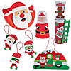 Bulk Superior Santa Claus Craft Kit Assortment - Makes 60 Image 1