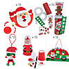 Bulk Superior Santa Claus Craft Kit Assortment - Makes 60 Image 1