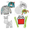Bulk Value Color Your Own Christmas Assortment - Makes 48 Image 1