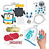 Bulk Value Winter Craft Kit Assortment - Makes 48 Image 1