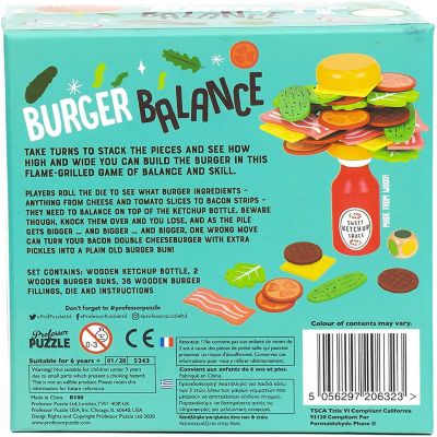 Burger Balance Stacking Game Image 2