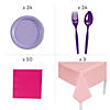 Butterfly Baby Shower Tableware Kit for 24 Guests Image 2