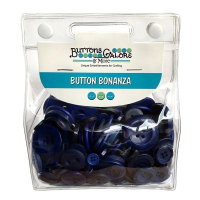 Buttons Galore Craft & Sewing Buttons - Navy Blue - 8 oz. Image 1