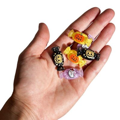 Buttons Galore Flatback Embellishments for Crafts - Eerie-Sistible - 18 Pieces Image 1
