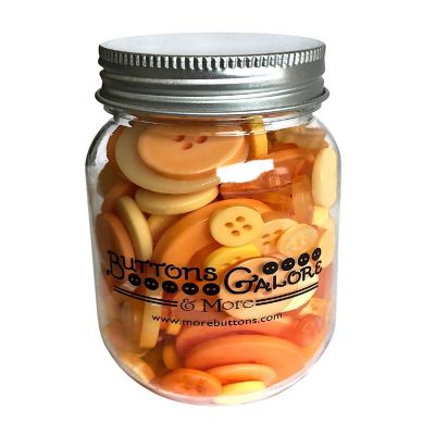Buttons Galore Sunrise Craft & Sewing Buttons in Mason Jar - 3.5 oz Image 1