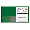 C-Line Classroom Connector School-To-Home Folders, Green, Box of 25 Image 1