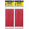 C-Line DuPont Tyvek Security Wristbands, Red, 100 Per Pack, 2 Packs Image 1