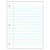 C-Line Filler Paper, Wide Ruled, 8" x 10-1/2", White, 100 Sheets Per Pack, 12 Packs Image 2