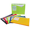 C-Line Write-On Poly File Jackets, Assorted Colors, 11" x 8.5", Box of 25 Image 3