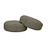 Cabrillo 16" Round Bean Cushions, Gray 2Pk Image 3