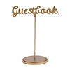 Calligraphy Guest Book Table Sign Image 1