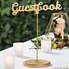 Calligraphy Guest Book Table Sign Image 1