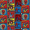 Camelot Cttn FabPrecutYd Amazing Spiderman 4pc Image 1