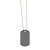 Camouflage Dog Tag Necklaces - 12 Pc. Image 1