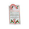 Candy Canes with Religious Cards - 24 Pc. Image 1