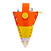 Candy Corn Treat Pouch Craft Kit - Makes 12 Image 1