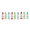 Candy Snowman Ornament (Set Of 12 6.25"H Glass Image 2