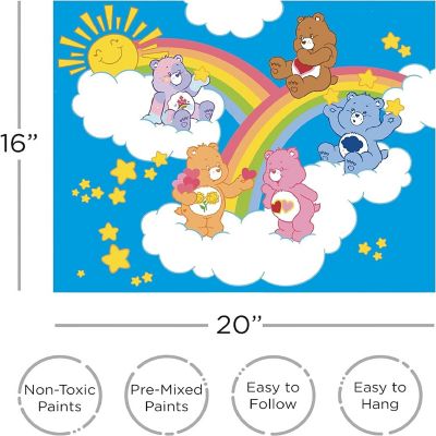 Care Bears Art-By-Numbers Craft Kit Image 1