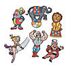 Carnival Wall Decorations - 12 Pc. Image 1