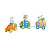 Carrot Express Train with Easter Eggs Tabletop Decoration - 3 Pc. Image 1